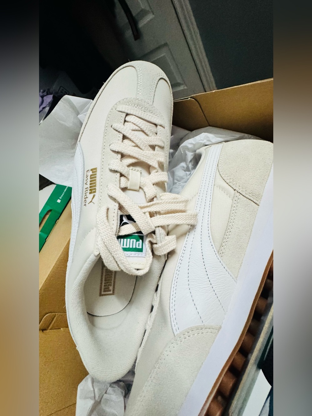 Puma Easy Rider Men’s Sneakers in Cream and White